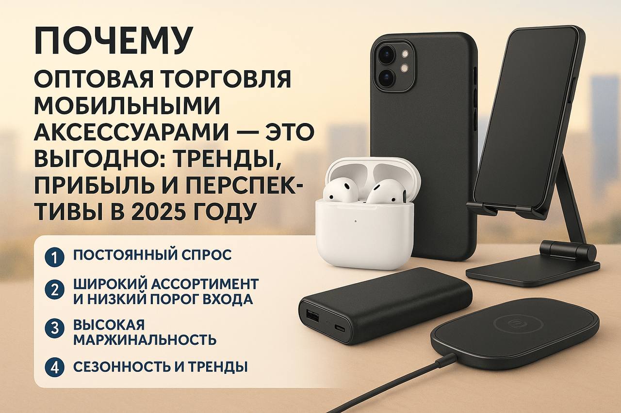 Мобильные аксессуары оптом